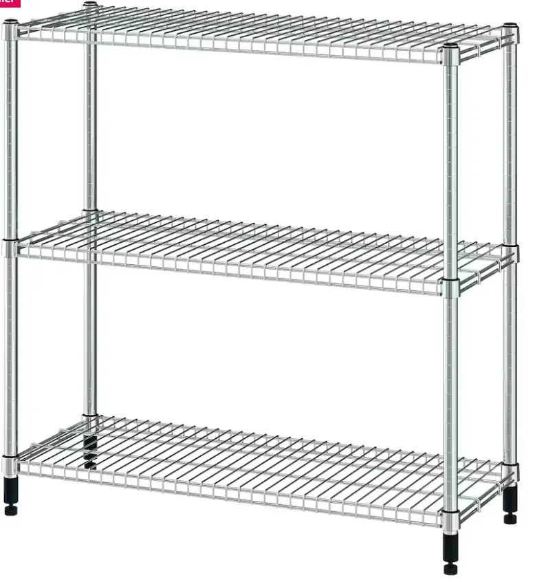 Etagère en acier 92x36x94
